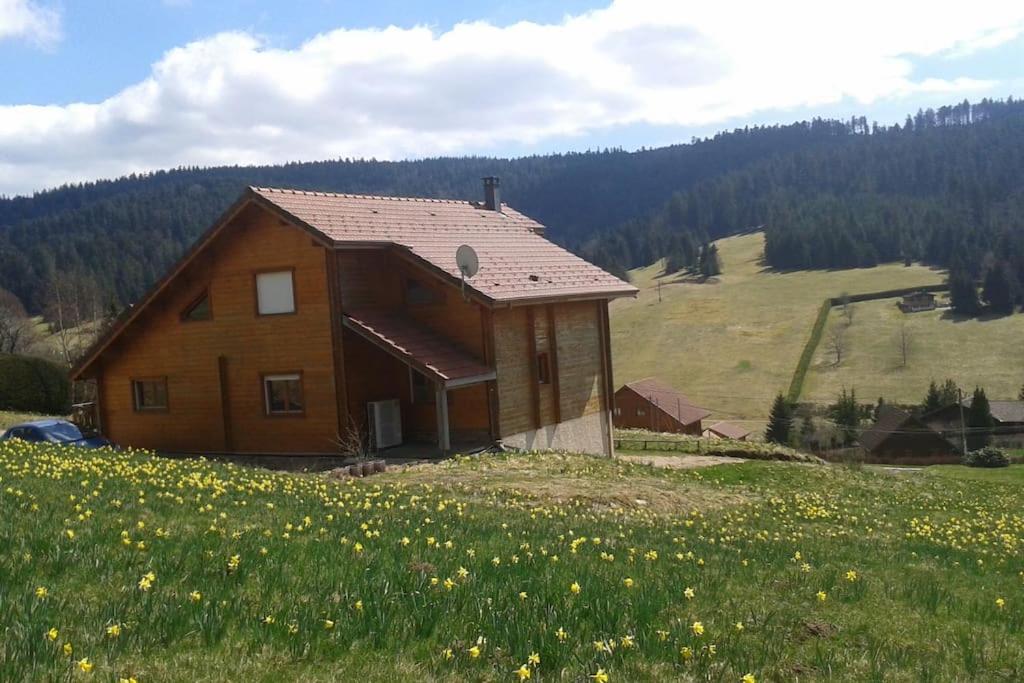 Grand Valtin : Chalet Ecolo 4 Etoiles 14 Personnes Ban-sur-Meurthe-Clefcy Exterior photo