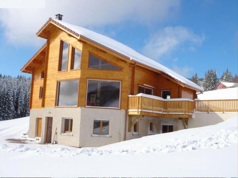 Grand Valtin : Chalet Ecolo 4 Etoiles 14 Personnes Ban-sur-Meurthe-Clefcy Exterior photo