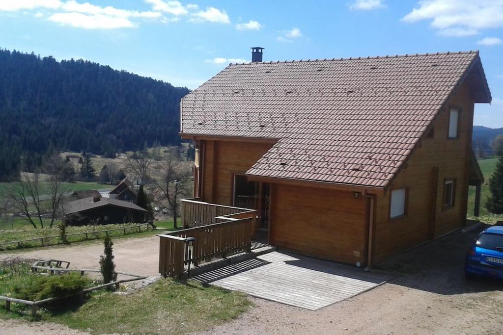 Grand Valtin : Chalet Ecolo 4 Etoiles 14 Personnes Ban-sur-Meurthe-Clefcy Exterior photo