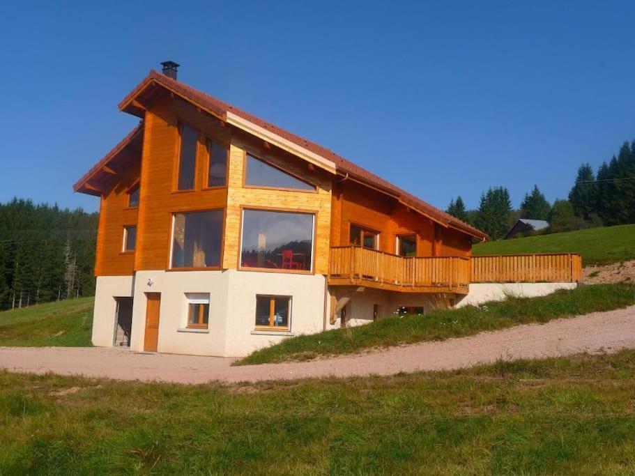 Grand Valtin : Chalet Ecolo 4 Etoiles 14 Personnes Ban-sur-Meurthe-Clefcy Exterior photo