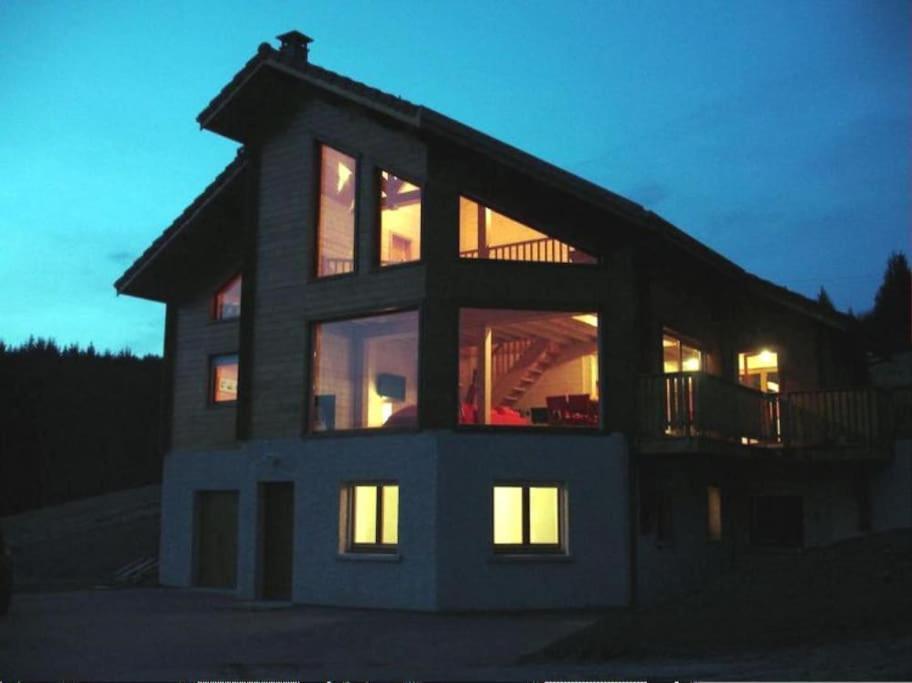 Grand Valtin : Chalet Ecolo 4 Etoiles 14 Personnes Ban-sur-Meurthe-Clefcy Exterior photo