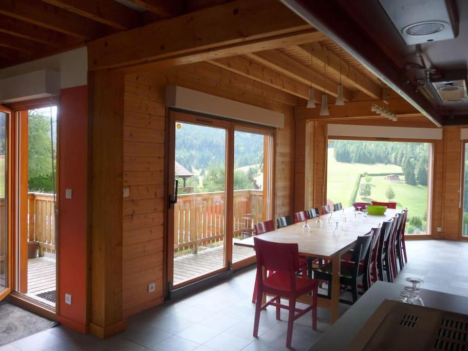 Grand Valtin : Chalet Ecolo 4 Etoiles 14 Personnes Ban-sur-Meurthe-Clefcy Exterior photo